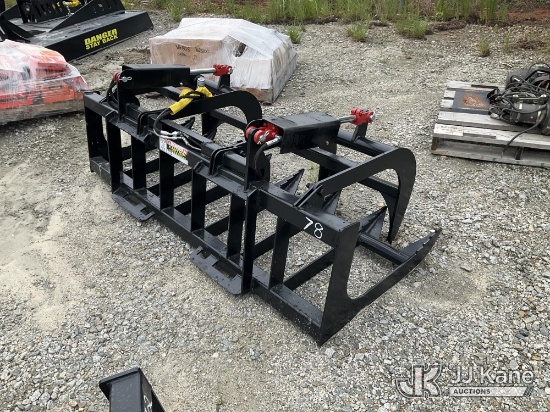 (Villa Rica, GA) 78 Inch Quick Attach Skid Steer Grappler NOTE: This unit is being sold AS IS/WHERE