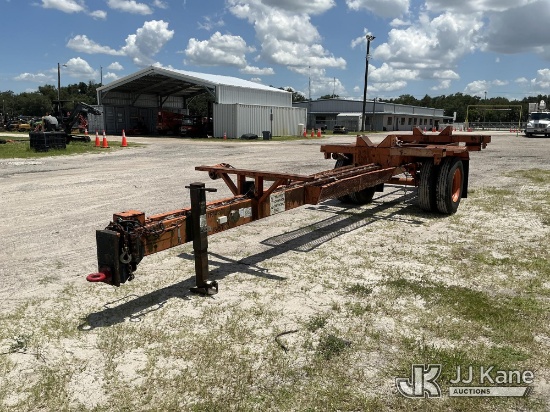 (Tampa, FL) 1985 Steele Bilt T/A Pole Trailer FL Residents Purchasing Titled Items - tax, title & re