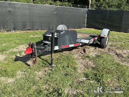 (Tampa, FL) 2021 Pratt Industries, Inc EZ-1065 S/A Tilt Deck Tagalong Equipment Trailer Operates) (R