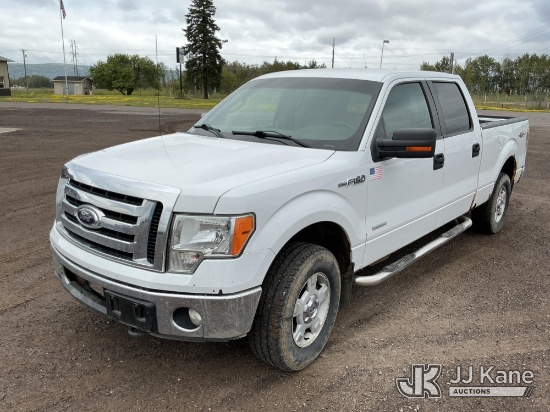 (Superior, WI) 2012 Ford F-150 Crew-Cab Pickup Truck Runs, Moves & Operates