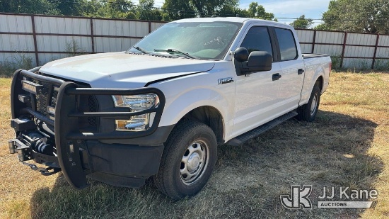 (Oklahoma City, OK) 2016 Ford F150 4x4 Crew-Cab Pickup Truck Runs & Moves