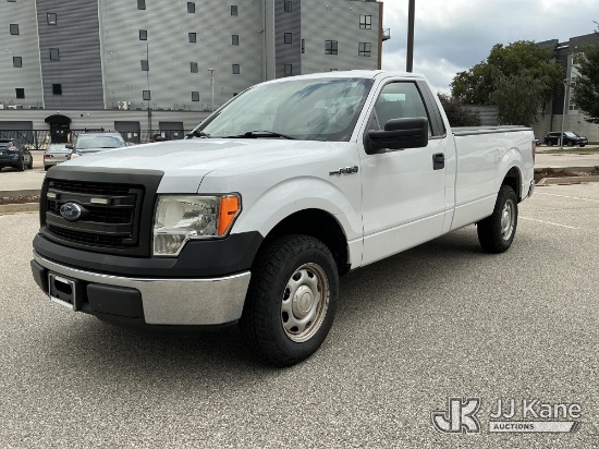 (Cedar Rapids, IA) 2014 Ford F150 Pickup Truck Runs & Moves) (Rear Driver Bumper Damaged