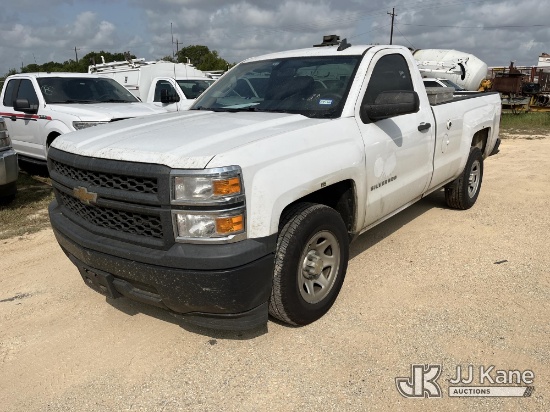 (Houston, TX) 2015 Chevrolet Silverado 1500 Pickup Truck (Runs & Moves)