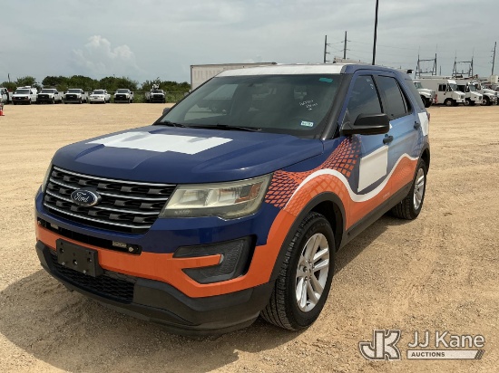 (Marion, TX) 2017 Ford Explorer 4-Door Sport Utility Vehicle Runs & Moves
