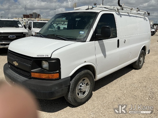 (Waxahachie, TX) 2015 Chevrolet Express G2500 Cargo Van Runs & Moves