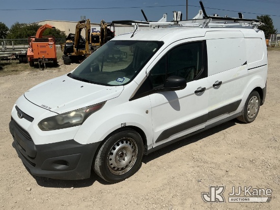 (Waxahachie, TX) 2014 Ford Transit Connect Mini Cargo Van Runs & Moves) (Interior Defects-See Pictur