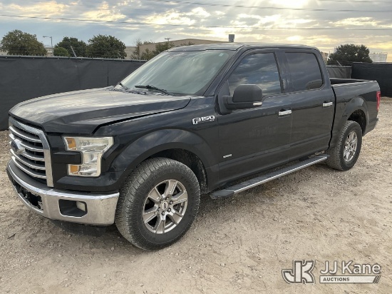 (Waxahachie, TX) 2015 Ford F-150 Crew-Cab Pickup Truck Runs & Moves