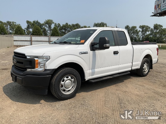 (South Beloit, IL) 2018 Ford F150 Extended-Cab Pickup Truck Runs & Moves) (Dash Warning Indicators O