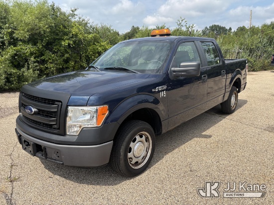 (Grayslake, IL) 2014 Ford F-150 Extended-Cab Pickup Truck Runs & Moves) (Dash Warning Indicators On,