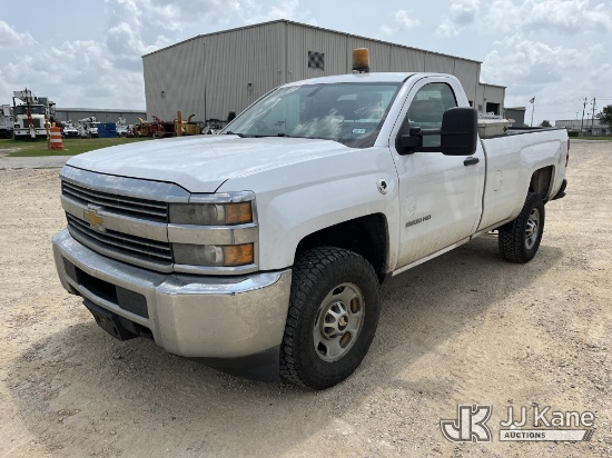 (Houston, TX) 2015 Chevrolet Silverado 2500HD 4x4 Pickup Truck Runs & Moves