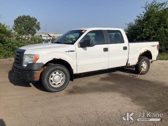 (South Beloit, IL) 2011 Ford F150 4x4 Crew-Cab Pickup Truck Runs & Moves) (Corrosion, Brake System N