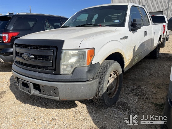 (Houston, TX) 2013 Ford F-150 Extended-Cab Pickup Truck Runs & Moves) (Engine Won't Stay Running Wit