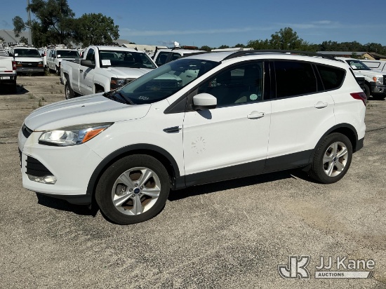 (South Beloit, IL) 2014 Ford Escape 4-Door Sport Utility Vehicle Not Running, Condition Unknown)(Sel