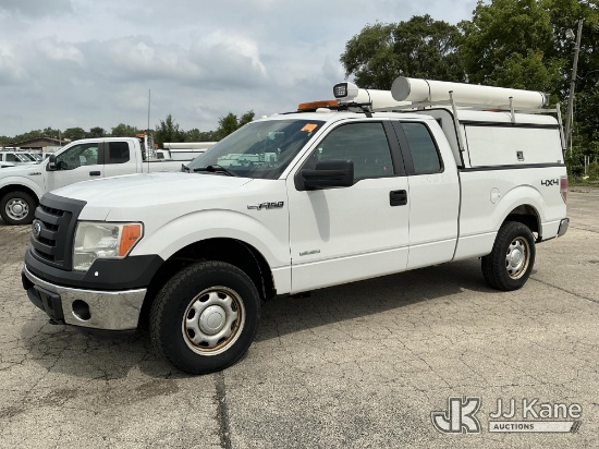 (South Beloit, IL) 2012 Ford F150 4x4 Extended-Cab Pickup Truck Runs & Moves) (Corrosion