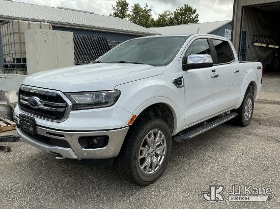 (Cedar Rapids, IA) 2022 Ford Ranger Crew-Cab Pickup Truck Runs, Does Not Move) (Needs New Engine Tow
