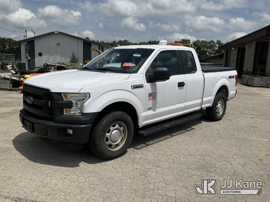 (South Beloit, IL) 2016 Ford F150 4x4 Extended-Cab Pickup Truck Runs & Moves) (Dash Warning Indicato