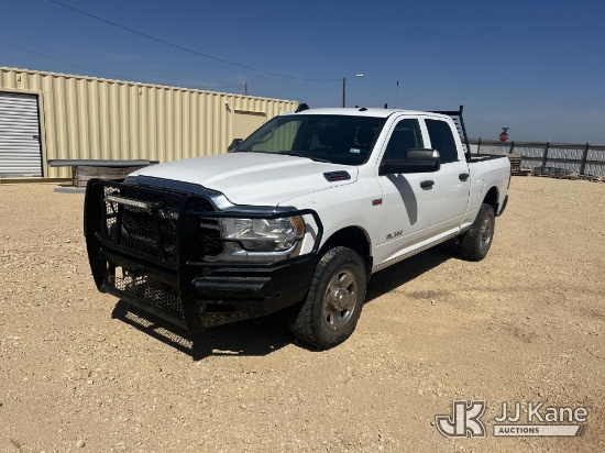 (Roby, TX) 2020 RAM 2500 Pickup Truck Runs & Moves)(Dash Warning Indicators On, Exterior Defects-Low