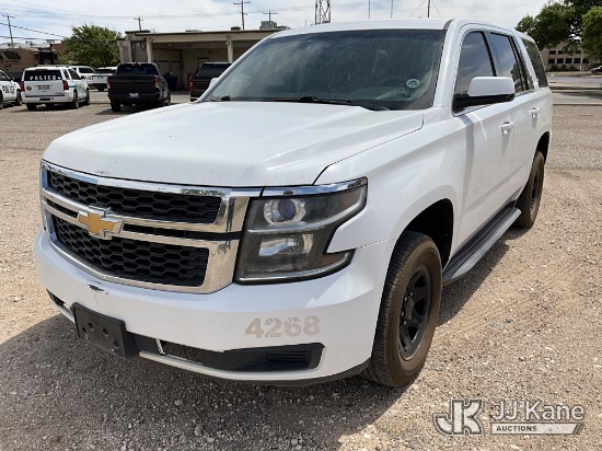 (Plainview, TX) 2016 Chevrolet Tahoe Police Package 4-Door Sport Utility Vehicle Runs & Moves) (Dash