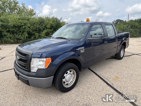 (Grayslake, IL) 2013 Ford F-150 Crew-Cab Pickup Truck Runs & Moves) (Engine Performance Concerns, Bo