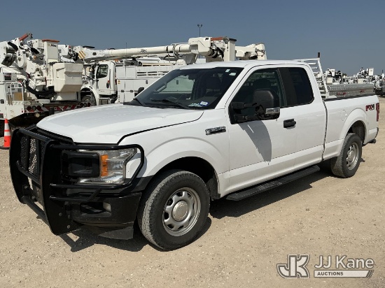 (Stanton, TX) 2018 Ford F-150 Extended-Cab Pickup Truck Runs & Moves) (Exterior Defects-Hail Damage-