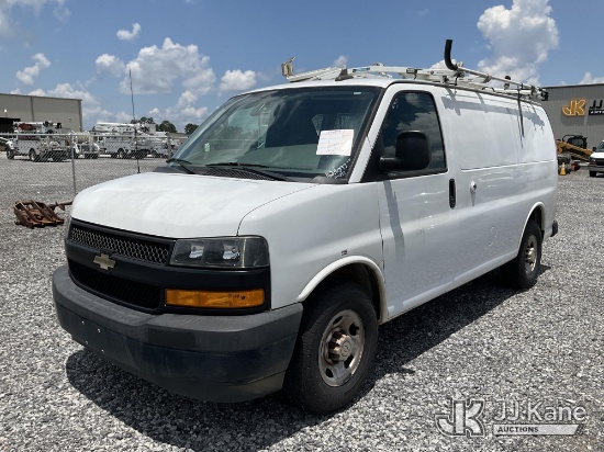 (Hammond, LA) 2018 Chevrolet Express G2500 Cargo Van Runs & Moves) (Dash Warning Indicators On, Inte