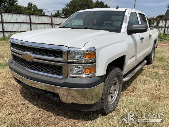 (Oklahoma City, OK) 2014 Chevrolet Silverado 1500 Crew-Cab Pickup Truck Run & Moves