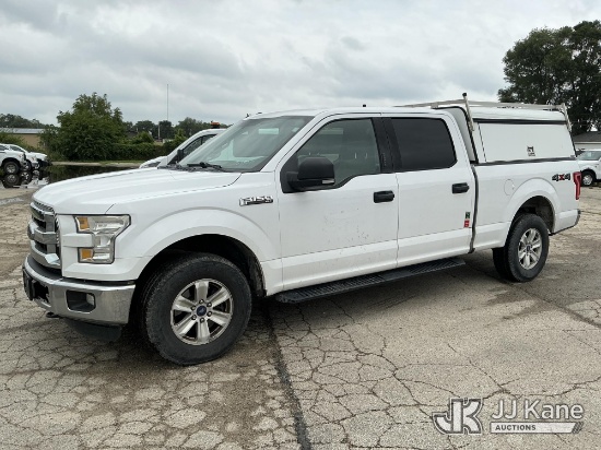 (South Beloit, IL) 2015 Ford F-150 Crew-Cab Pickup Truck Runs & Moves