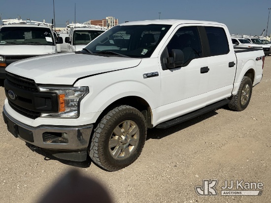 (Waxahachie, TX) 2018 Ford F-150 Crew-Cab Pickup Truck Runs & Moves)(Dash Warning Indicators On