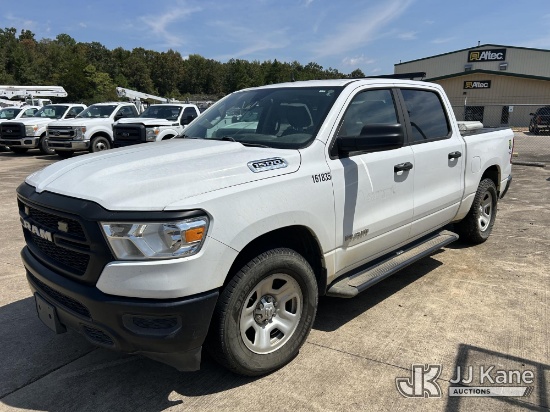 (Conway, AR) 2019 RAM 1500 Crew-Cab Pickup Truck Runs & Moves) (Engine Does Not Stay Running Without