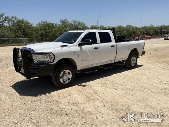 (San Angelo, TX) 2019 Ram 2500 4x4 Crew-Cab Pickup Truck Runs & Moves) (Dash Warning Indicator On