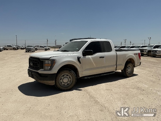(Midland, TX) 2023 Ford F-150 Extended-Cab Pickup Truck Runs & Moves) (Windshield Deficiencies