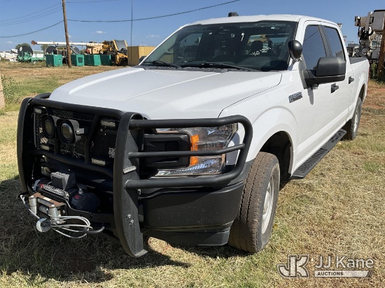 (Oklahoma City, OK) 2019 Ford F150 4x4 Crew-Cab Pickup Truck Runs & Moves
