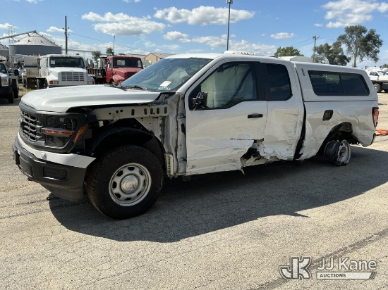 (South Beloit, IL) 2025 Ford F-150 Extended-Cab Pickup Truck Not Running, Condition Unknown) (Collis