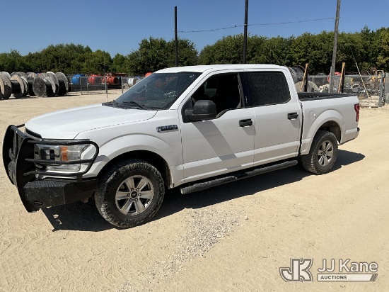 (Hutto, TX) 2018 Ford F-150 Crew-Cab Pickup Truck Runs & Moves