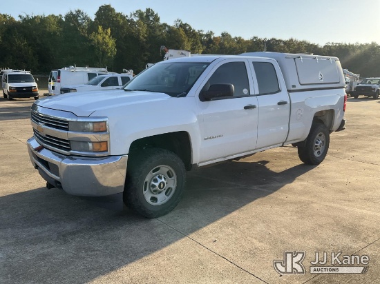 (Conway, AR) 2015 Chevrolet Silverado 2500HD Extended-Cab Pickup Truck Runs & Moves)(Dash Warning In
