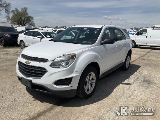 (South Beloit, IL) 2016 Chevrolet Equinox 4-Door Sport Utility Vehicle Runs & Moves) (Loud Exhaust
