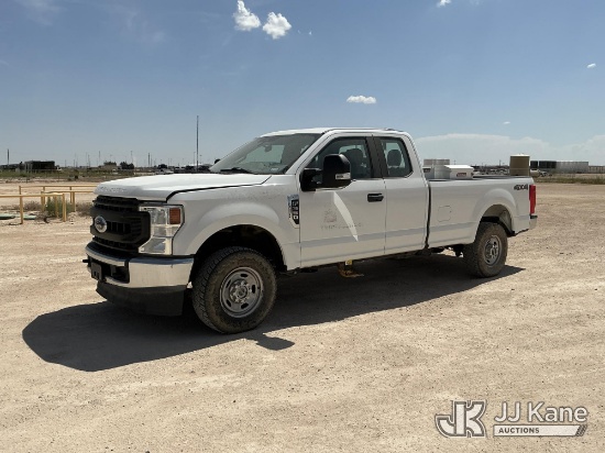 (Midland, TX) 2022 Ford F-350 SD Extended-Cab Pickup Truck Runs & Moves