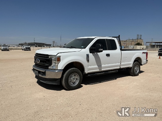 (Midland, TX) 2022 Ford F-250 SD Extended-Cab Pickup Truck Runs & Moves) (Windshield Deficiencies
