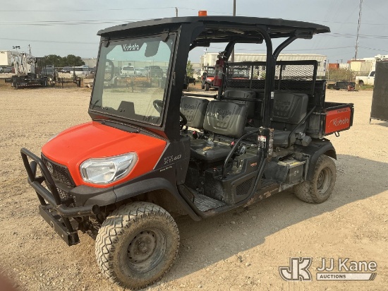 (Waxahachie, TX) 2022 Kubota RTV-X1140 Runs & Moves