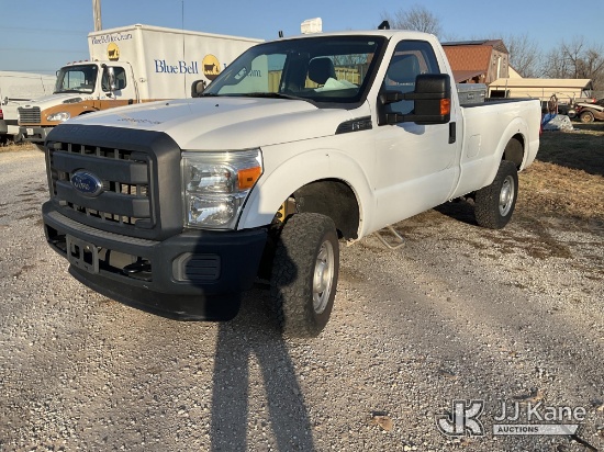 (Joplin, MO) 2014 Ford F250 4x4 Pickup Truck Runs & Moves) (Dash Warning Indicators On