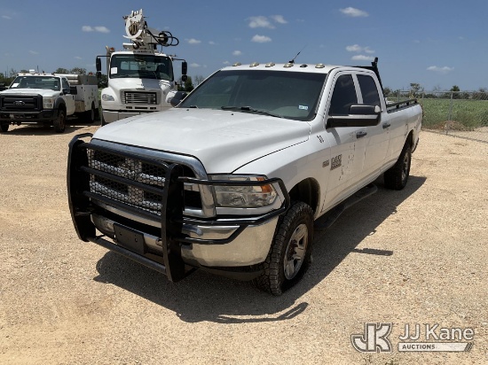 (Marion, TX) 2018 RAM 3500 4x4 Crew-Cab Pickup Truck Runs & Moves)(Engine Performance Concerns, Engi