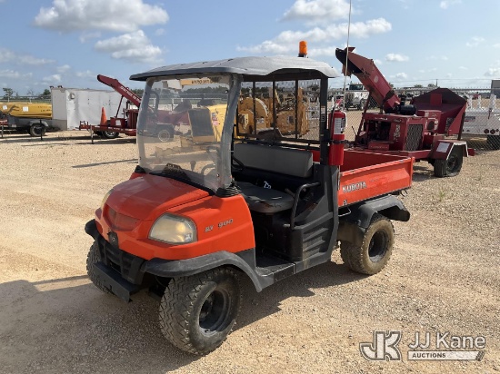 (Marion, TX) 2006 Kubota RTV-900 Utility Vehicle Runs & Moves) (Not Titled