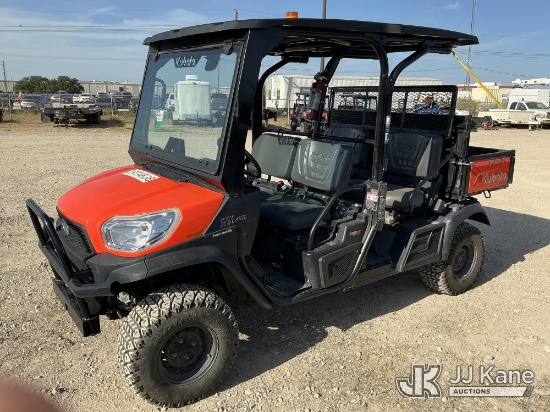 (Waxahachie, TX) Kubota RTV-1140 Utility Vehicle, Kubota Runs & Moves)
