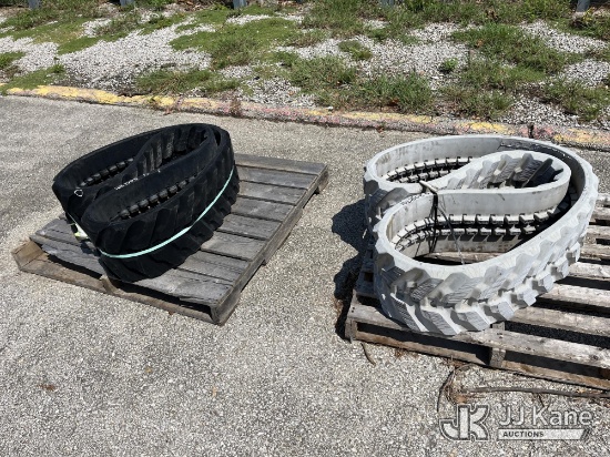 (Kansas City, MO) (2) Rubber Tracks (Condition Unknown) NOTE: This unit is being sold AS IS/WHERE IS