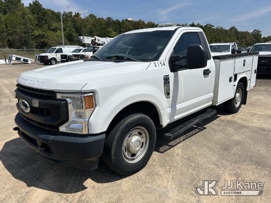 (Conway, AR) 2021 Ford F-250 SD Service Truck Runs & Moves