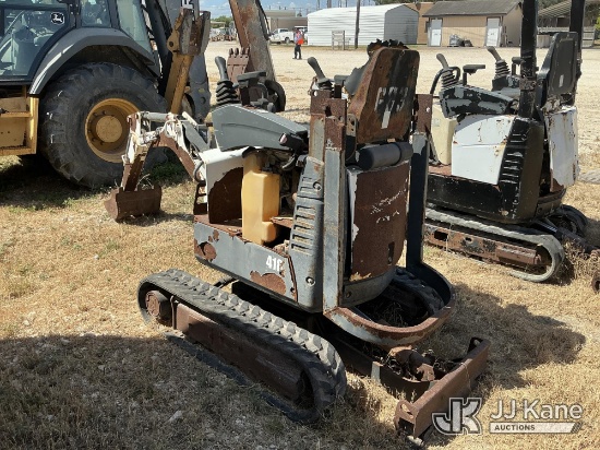 (Olmito, TX) 2014 Bobcat 418A Mini Hydraulic Excavator, Cooperative Owned And Maintained Not Running