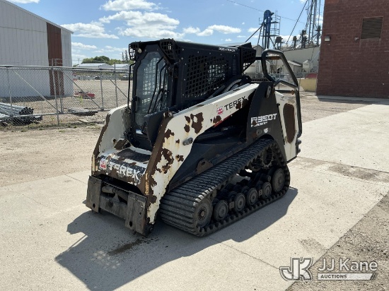 (Mahnomen, MN) 2018 Terex R350T Tracked Skid Steer Loader, Co-op Owned Runs, Moves & Operates