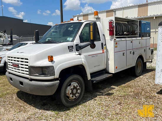 (Hammond, LA) 2008 GMC C5500 Mechanics Service Truck Not Running, Condition Unknown, Battery Dead, M