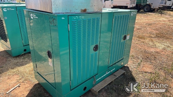 (Oklahoma City, OK) 2012 Onan 35GGPA Generator Condition Unknown) (Seller States: Parts Missing