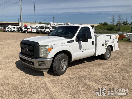 (Shakopee, MN) 2015 Ford F250 Service Truck Runs & Moves